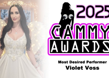 Violet Voss Wins 1st Cammy Awards Trophy