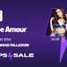 Bright purple promotional event poster for Chloe Amour at Hollywood Palladium, January 17th, 2023, from AIPdaily.com.