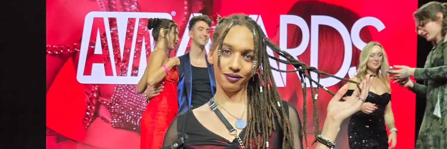 Aelin Blue of ModelRed Agency Makes Strong Industry Connections at AVN Expo 2026 in Las Vegas - Image 01 (February 11, 2026)