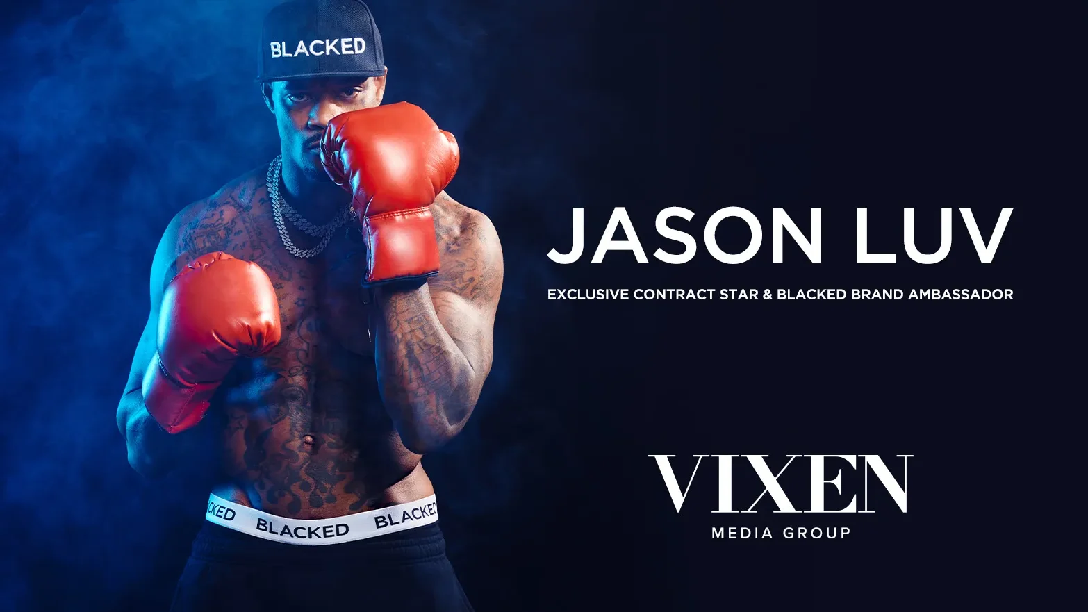 Jason Luv Renews Exclusivity with Vixen Media Group as Contract Star & BLACKED Brand Ambassador - Image 01 (February 10, 2026)