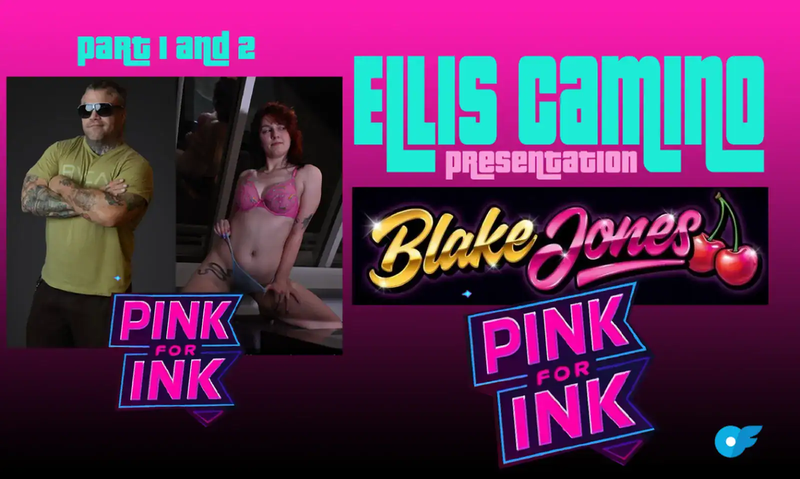 2X Nominated Favorite Indie Male Creator Ellis Camino’s “Pink for Ink” Series Starts 2026 with Blake Jones - Image 01 (March 19, 2026)