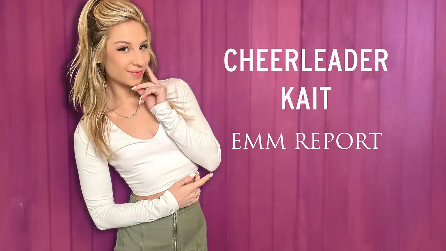Cheerleader Kait Reflects on AVN Triumph in EMM Report Interview - Image 02 (March 1, 2026)