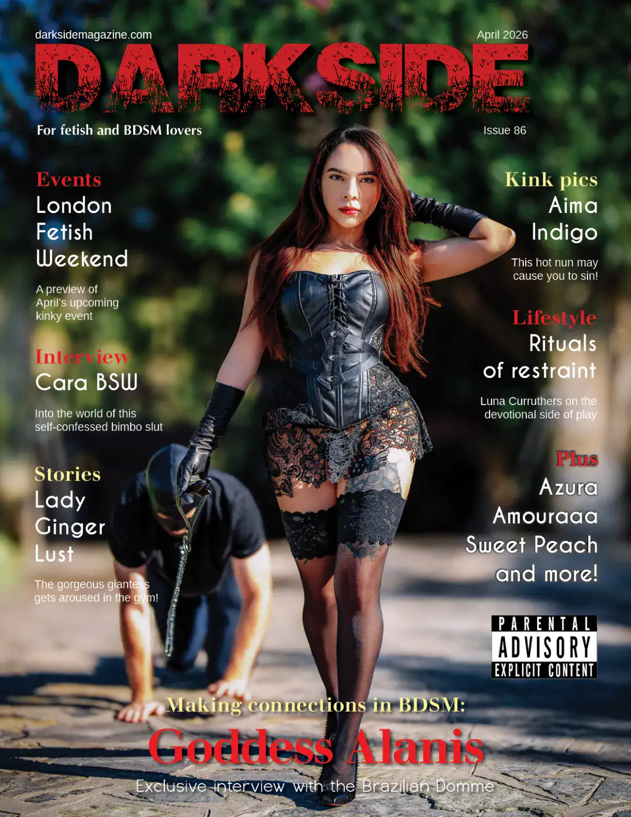 DARKSIDE MAGAZINE ISSUE #86, OUT NOW! - Image 01 (March 26, 2026)