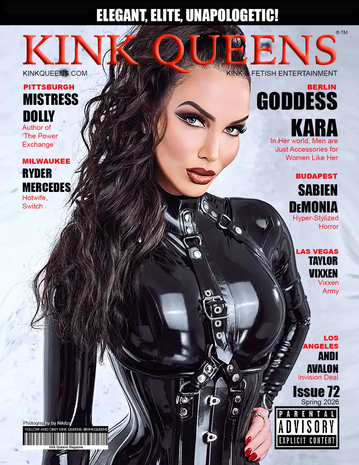 Issue #72 of Kink Queens Out Now! - Image 01 (March 24, 2026)