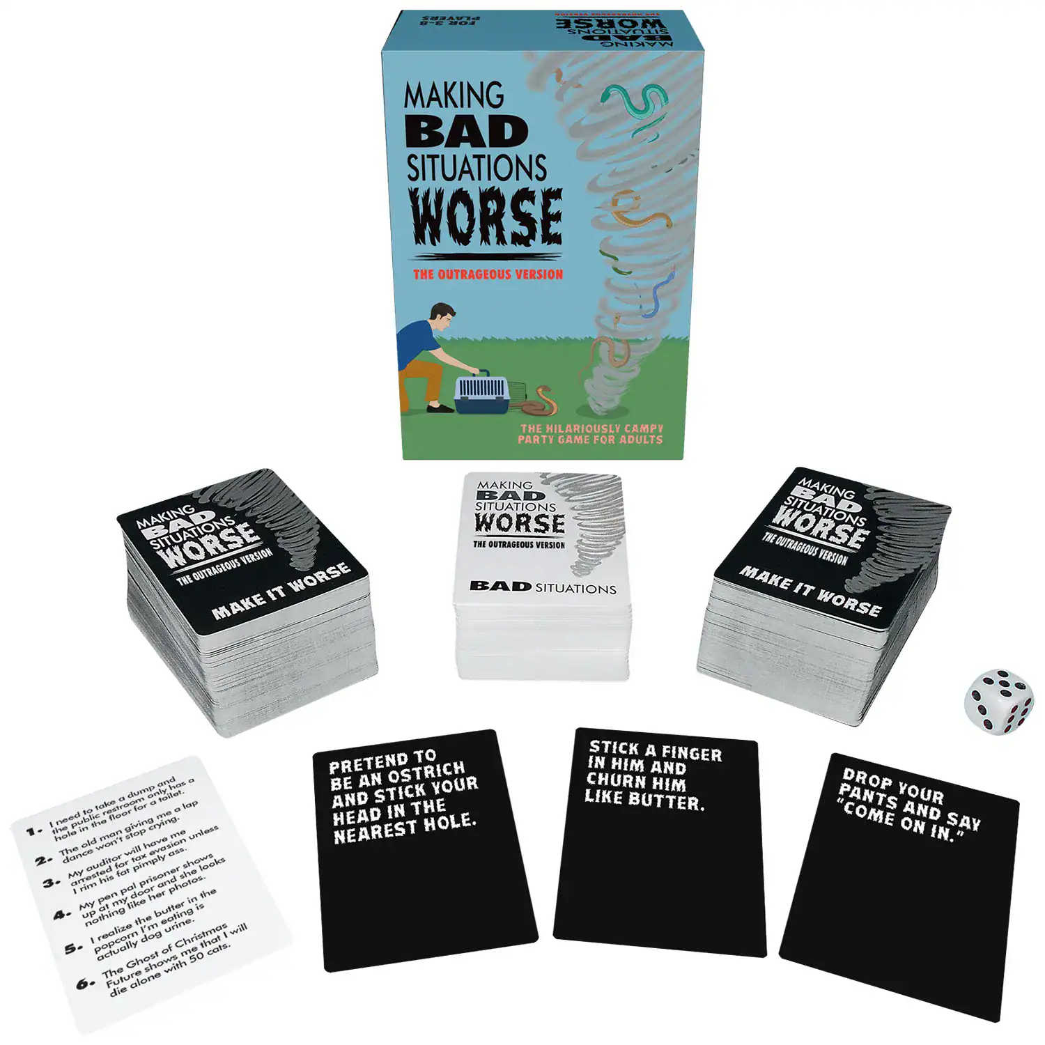 Kheper Games, Inc. Launches Making Bad Situations Worse, The Outrageous Version - Image 01 (March 20, 2026)