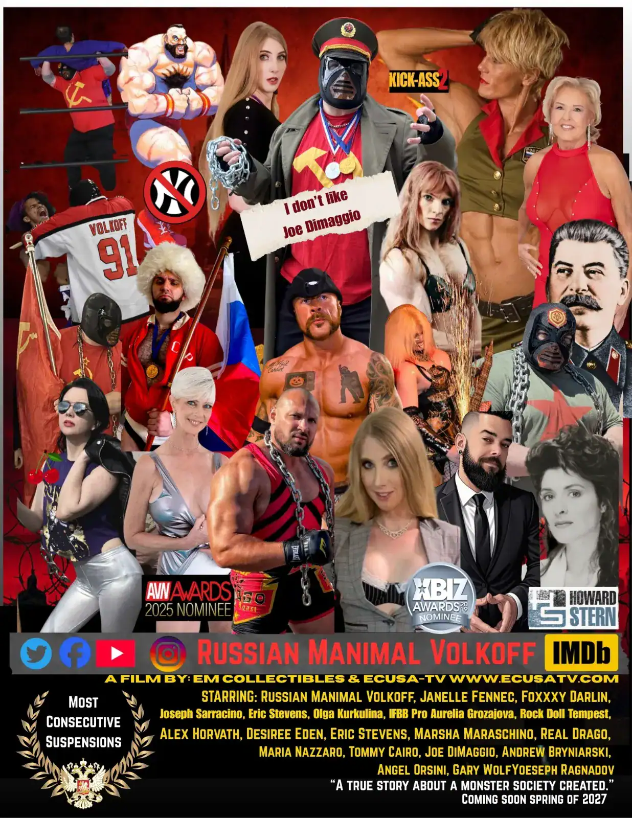 Russian Manimal Volkoff & Trans Superstar Cassandra Loveit Join Jiggy Jaguar & Giovanni Valentino for Explosive New Episode of “F*cking Around with Porn Stars” - Image 01 (March 19, 2026)