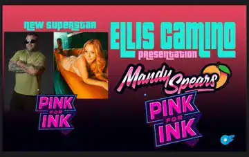 Mandy Spears JOINS 2X Nominated Fan-Favorite Indie Male Creator Ellis Camino’s “Pink for Ink” Series - Image 01 (April 8, 2026)