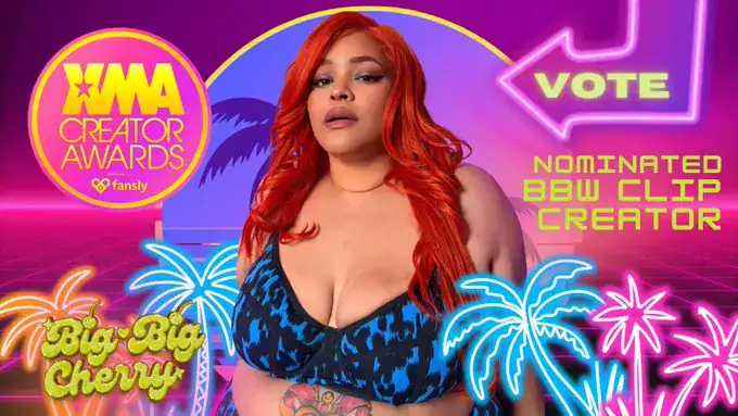 Big Big Cherry Earns Another XMA Creators Award Nomination, Heading to Miami for the Ultimate BBW Celebration - Image 01 (May 13, 2026)