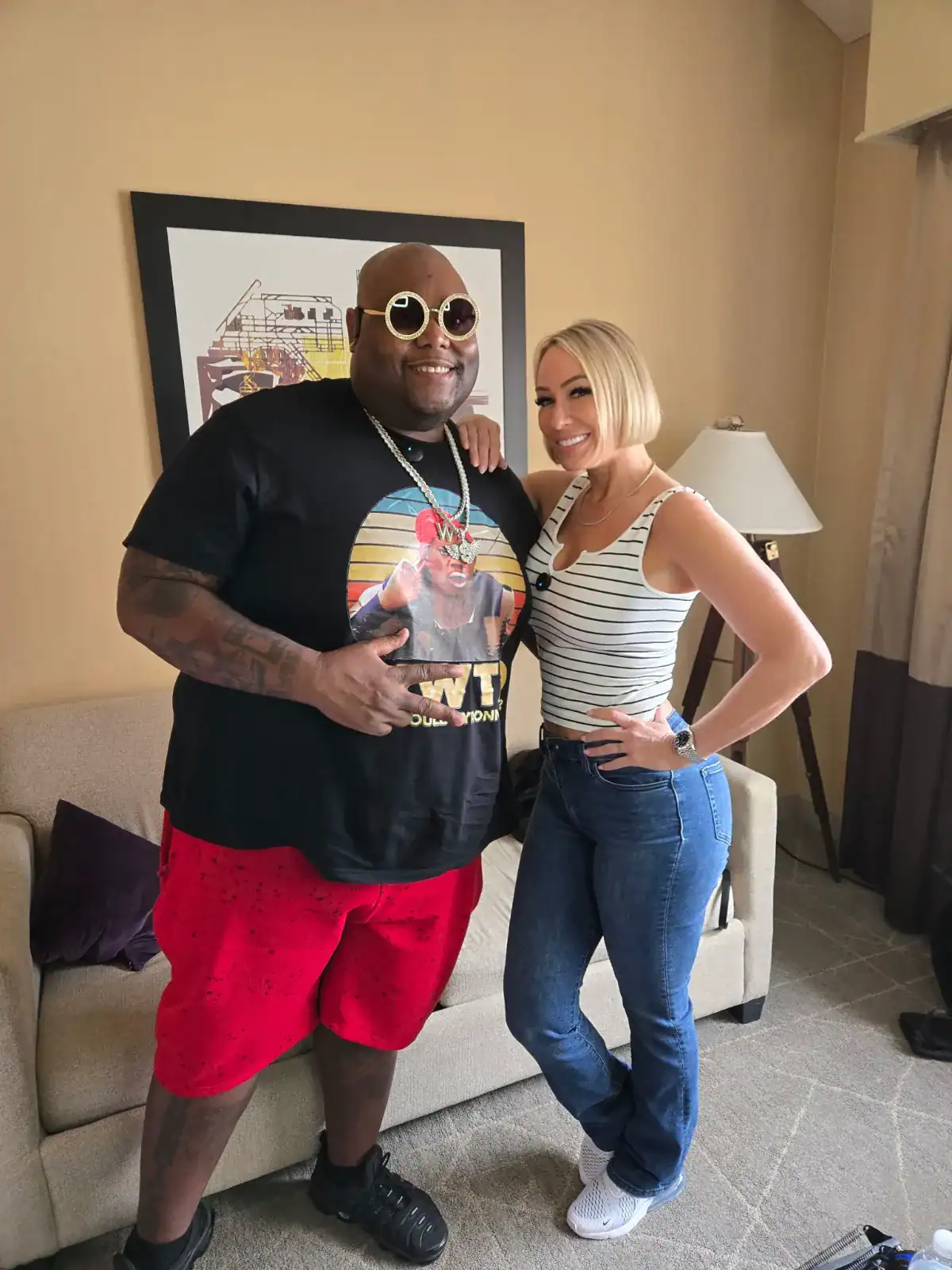 Big Will Connects With Mellanie Monroe During Star-Studded Weekend at EXXXOTICA Chicago 2026 - Image 01 (May 28, 2026)