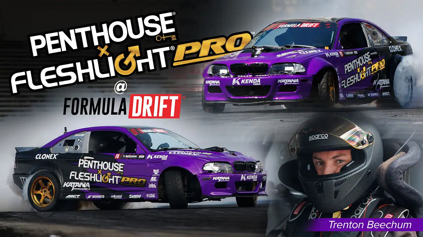 Penthouse X Fleshlight Pro Take Over Formula Drift With Trenton Beechum’s 999 BMW - Image 01 (May 11, 2026)