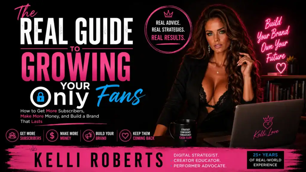 Kelli Roberts Releases New Book Teaching OnlyFans Creators How to Build Long-Term Success - Image 01 (June 17, 2026)