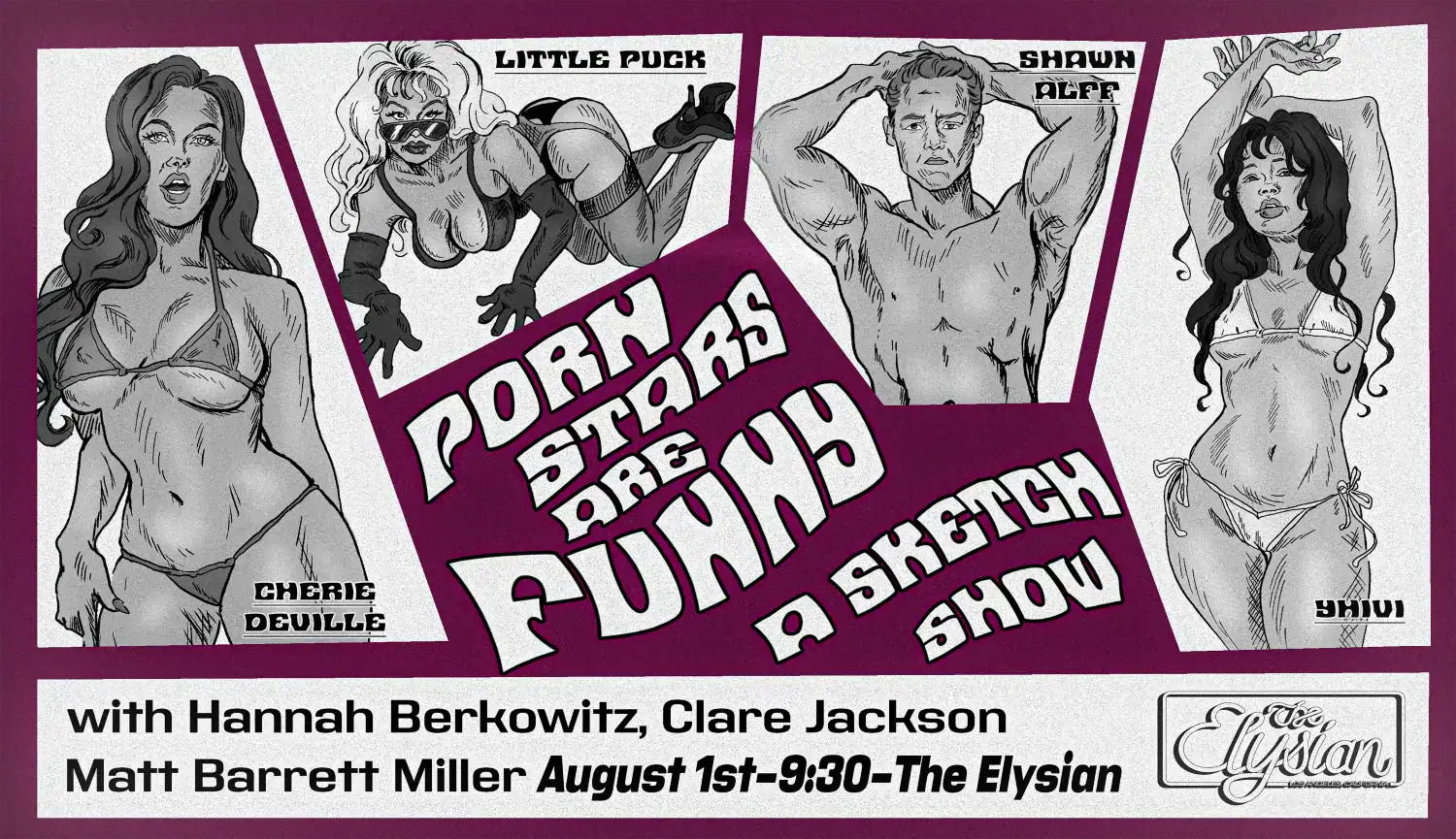Porn Stars Are Funny Hits The Elysian August 1, Streams Live Online - Image 01 (July 23, 2026)