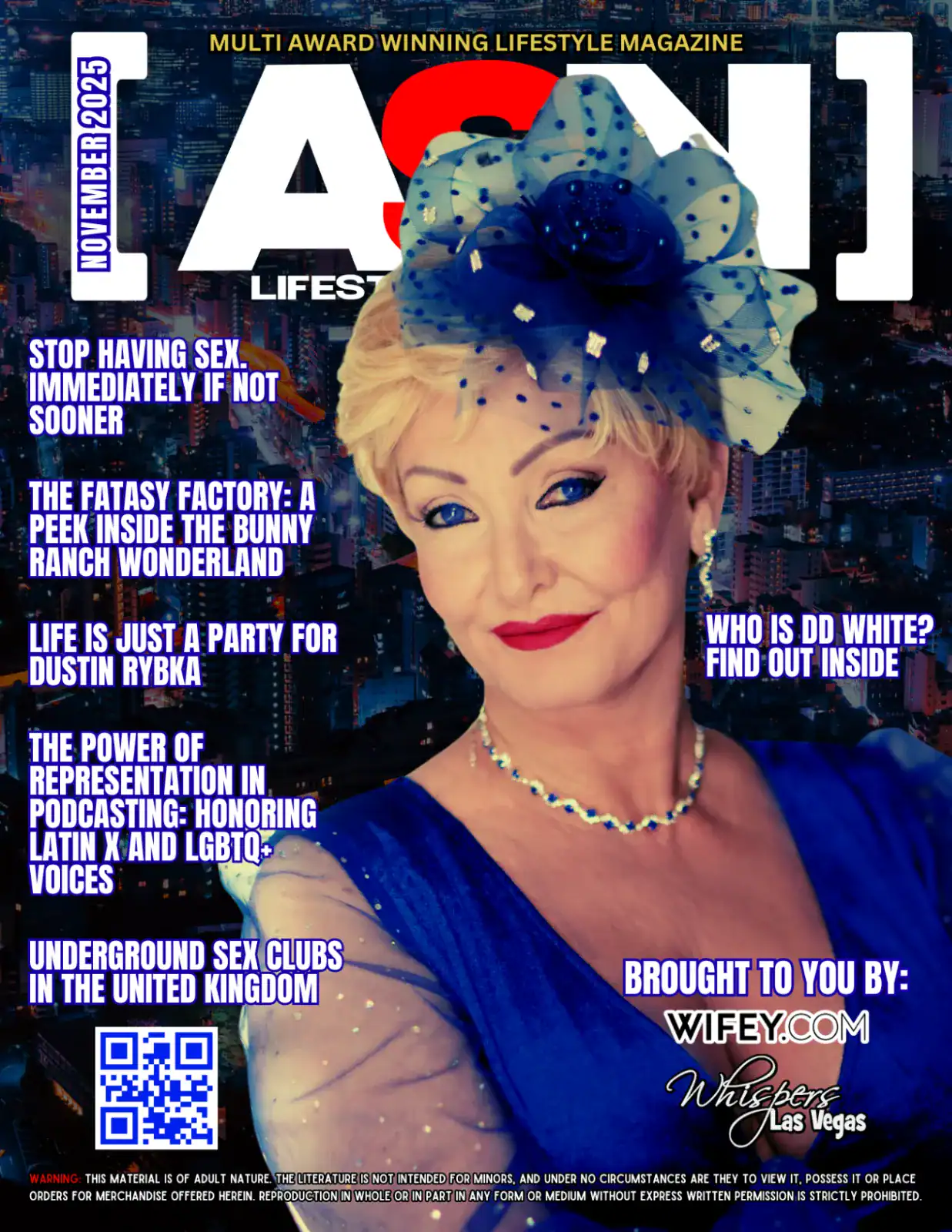 DD White Wins ASN Award for ‘Best ASN Lifestyle Magazine 2025 Cover’ - Image 01 (August 29, 2026)