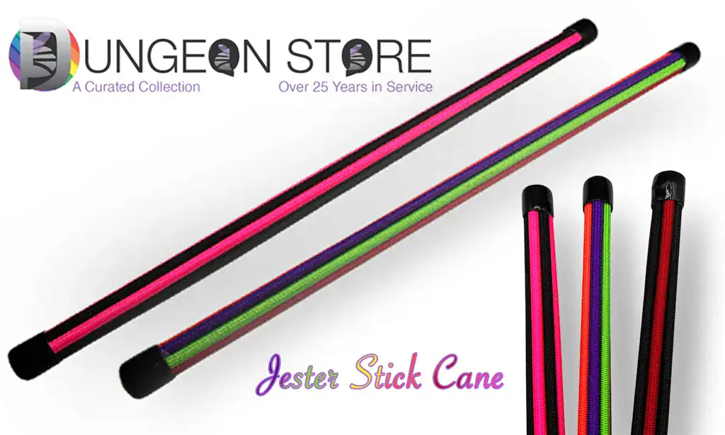The Dungeon Store Unveils the Jester Stick Cane for Impact Play - Image 01 (August 3, 2026)