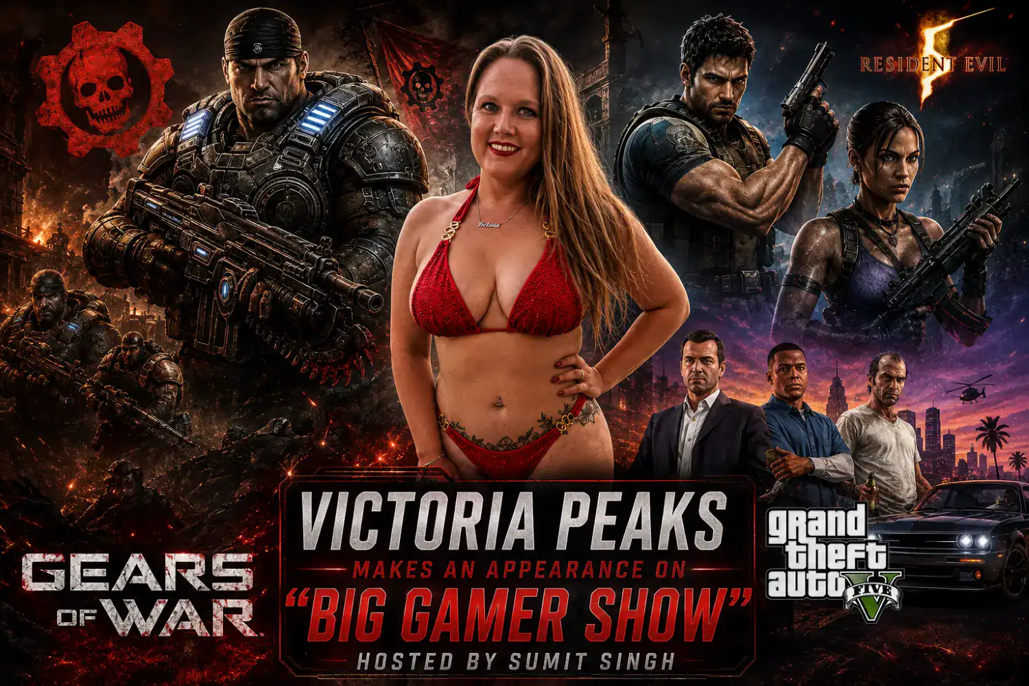 Victoria Peaks Levels Up on Sumit Charismatic’s “Big Gamer Show” - Image 01 (August 16, 2026)