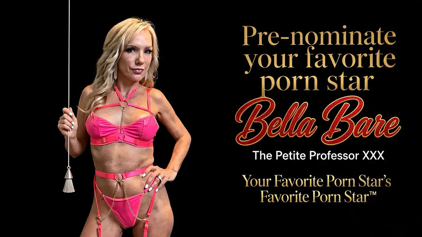 Bella Bare Fans Have Their Say: Submit “The Petite Professor” for 2027 Fan Awards - Image 01 (September 29, 2026)