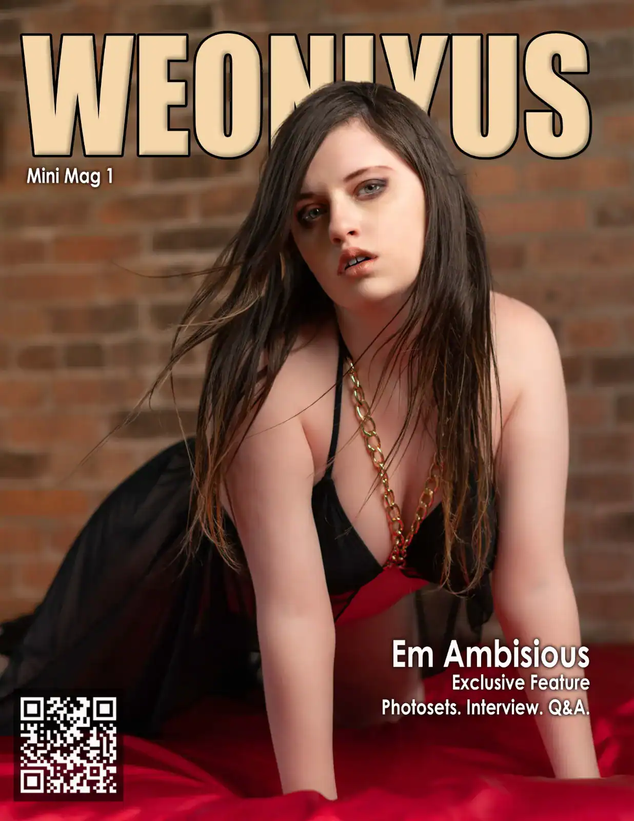 EM AMBISIOUS RETURNS TO THE COVER OF WE ONLY US MAGAZINE FOR AN EXCLUSIVE NEW MINI MAG FEATURE - Image 01 (September 4, 2026)