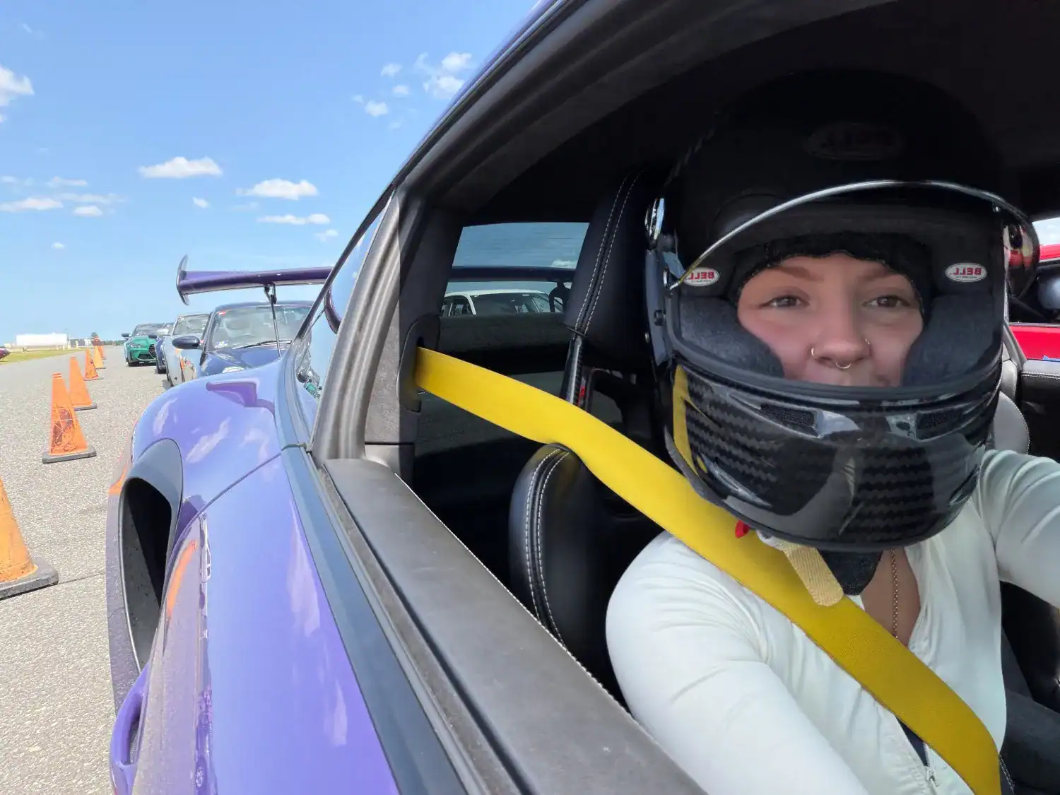Roux Puts Purple Porsche GT3 RS Through Its Paces at NJMP - Image 01 (September 2, 2026)