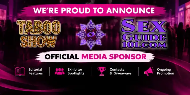 SexGuide101.com Announced As Official Media Sponsor for TABOO 25th Anniversary Show - Image 01 (October 8, 2026)